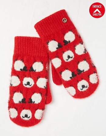 Shelter Stevie Sheep Adult Knitted Mitten